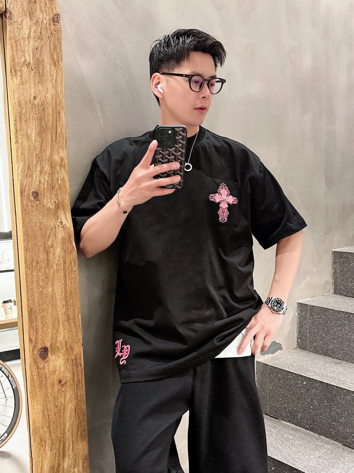 LuxluxHouse Best Quality Clothes Chrome Hearts T-shirt