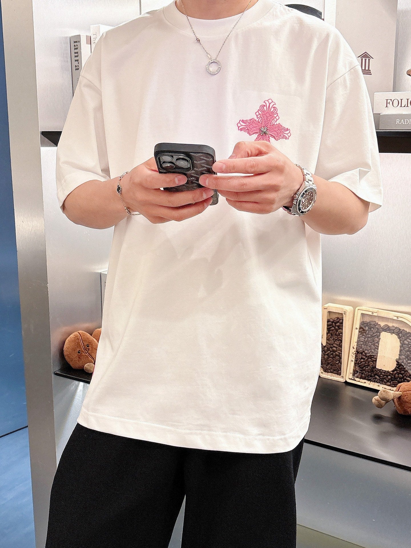 LuxluxHouse Best Quality Clothes Chrome Hearts T-shirt