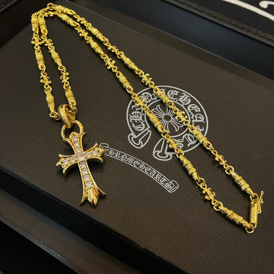 LuxluxHouse Best Quality Accessories Necklace Chrome Hearts