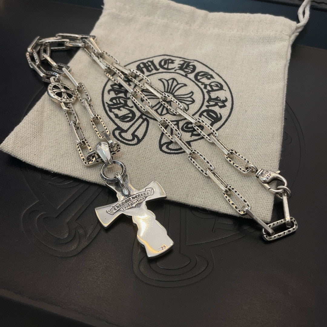 LuxluxHouse Best Quality Accessories Necklace Chrome Hearts