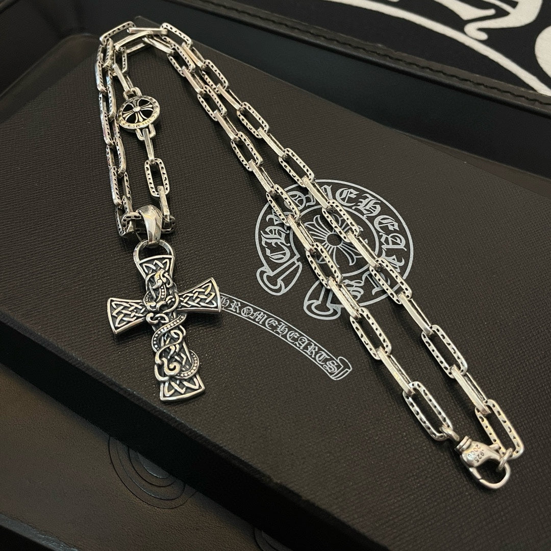 LuxluxHouse Best Quality Accessories Necklace Chrome Hearts