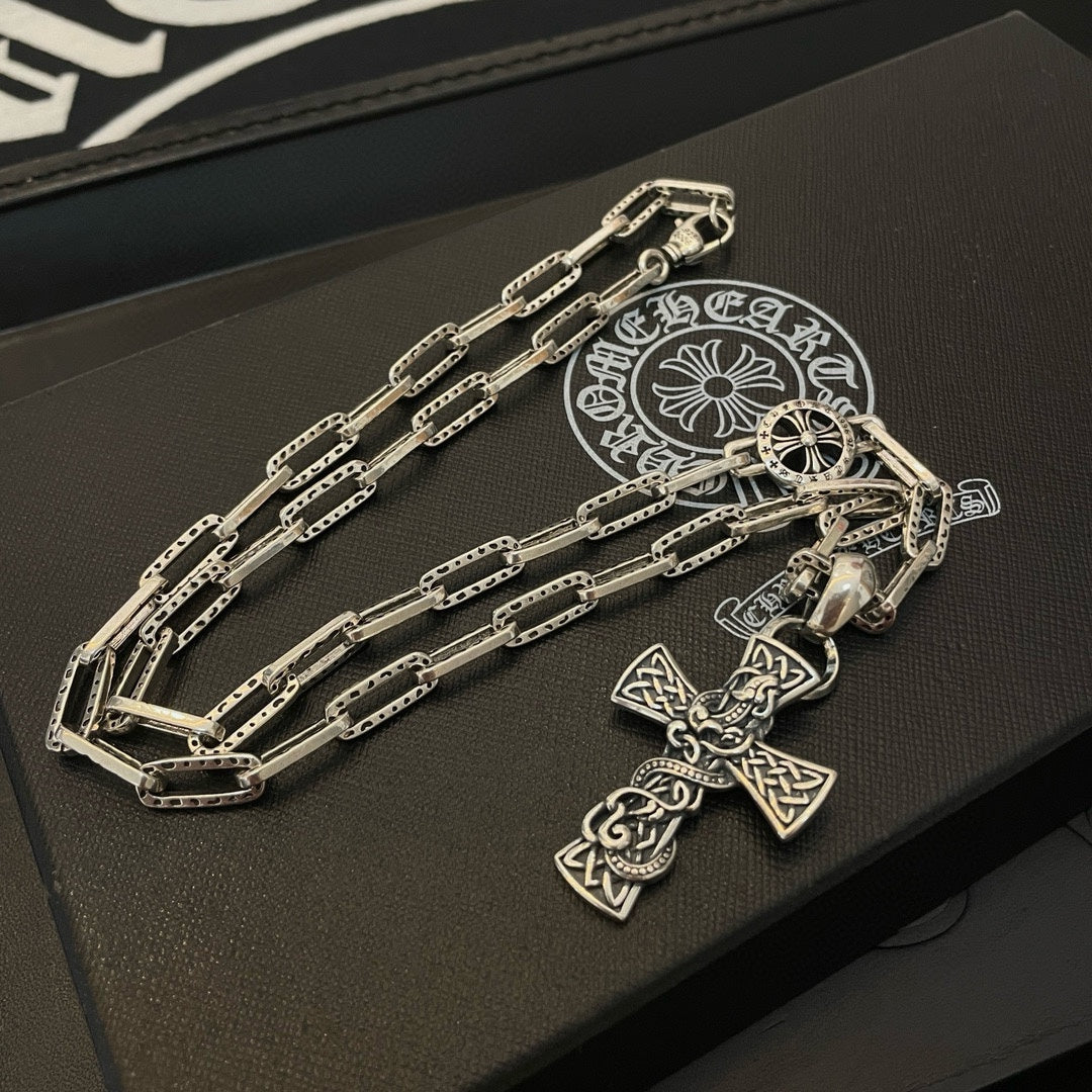 LuxluxHouse Best Quality Accessories Necklace Chrome Hearts