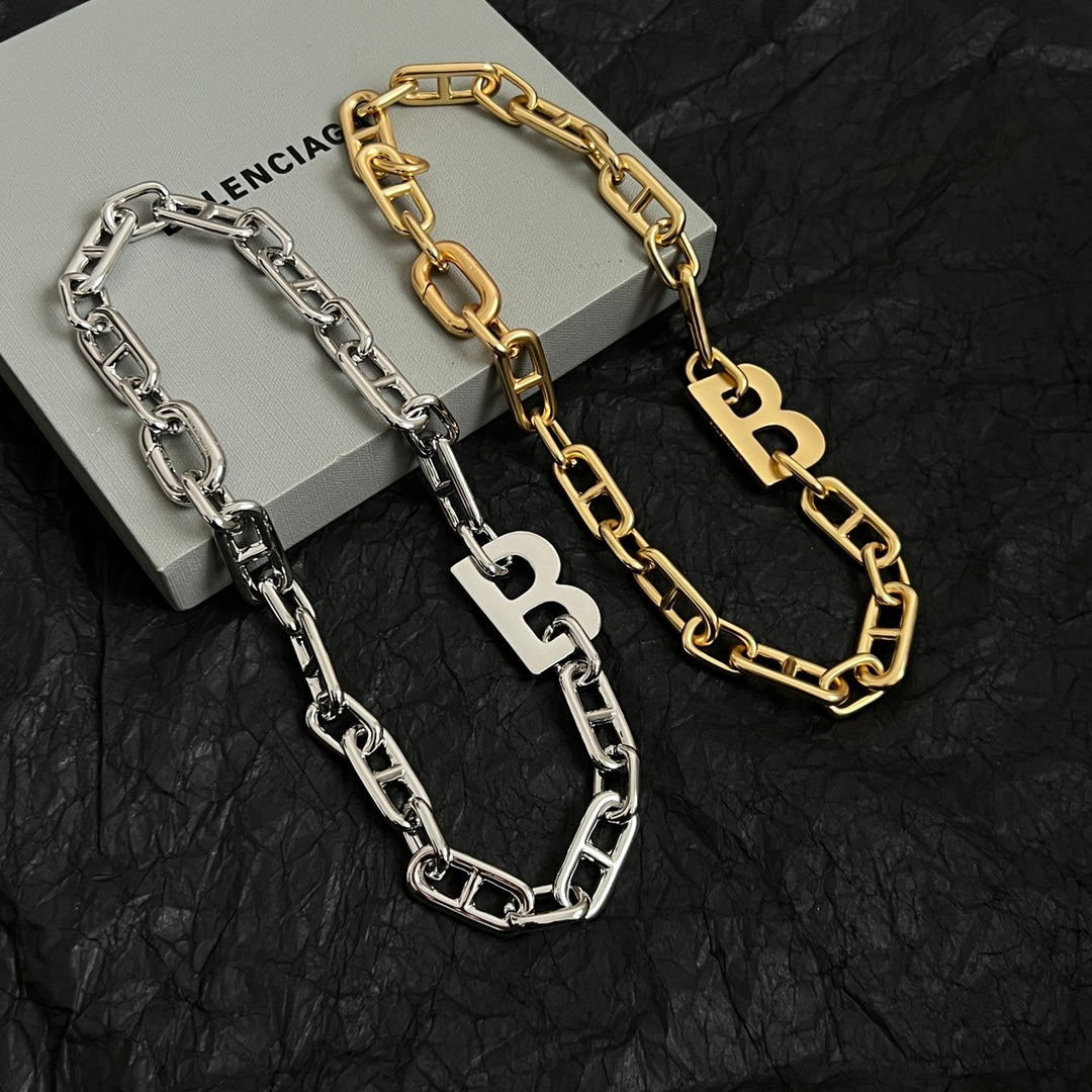 LuxluxHouse Best Quality Accessories Necklace Balenciaga
