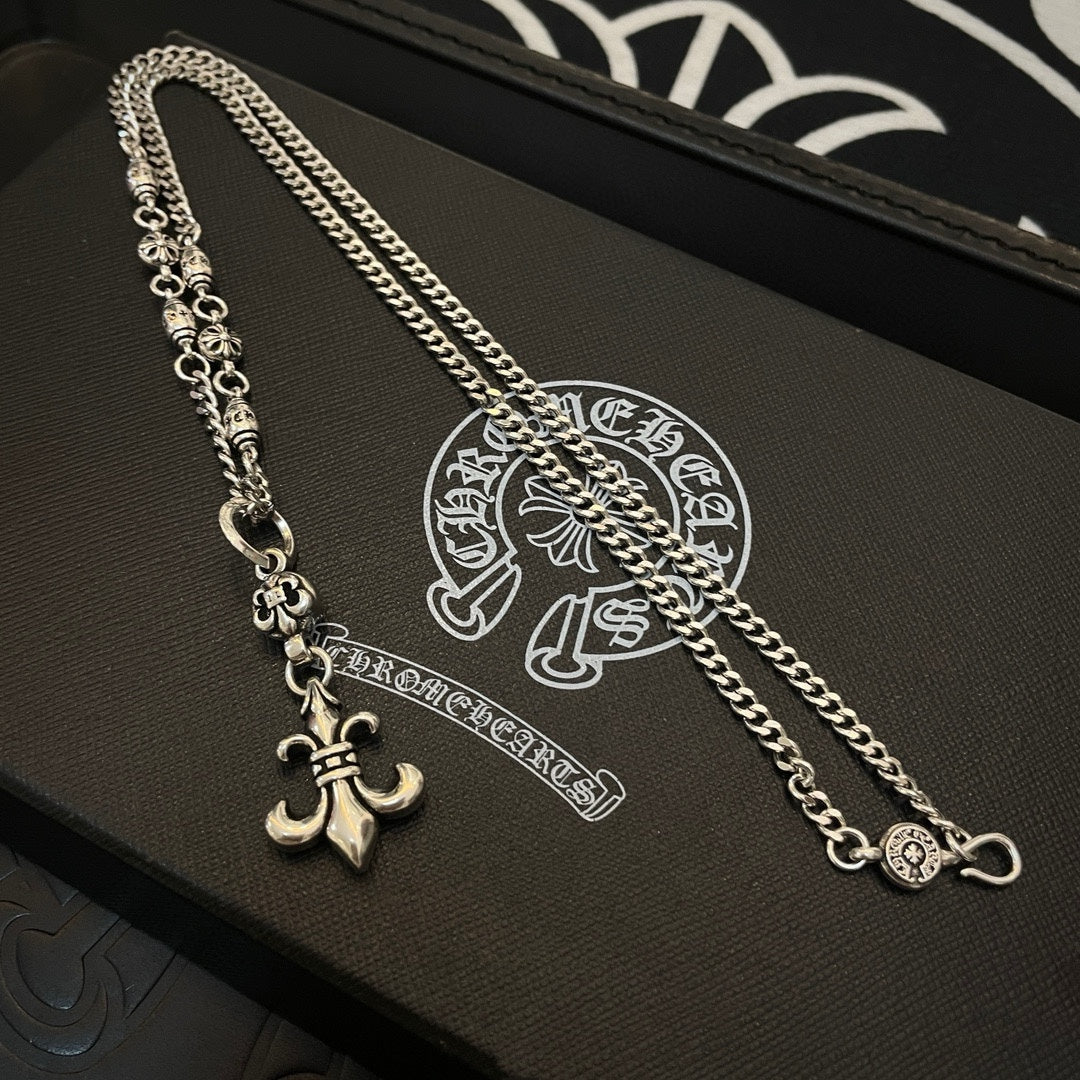LuxluxHouse Best Quality Accessories Necklace Chrome Hearts