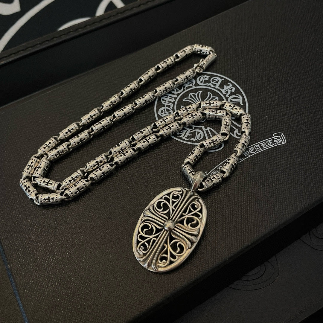 LuxluxHouse Best Quality Accessories Necklace Chrome Hearts