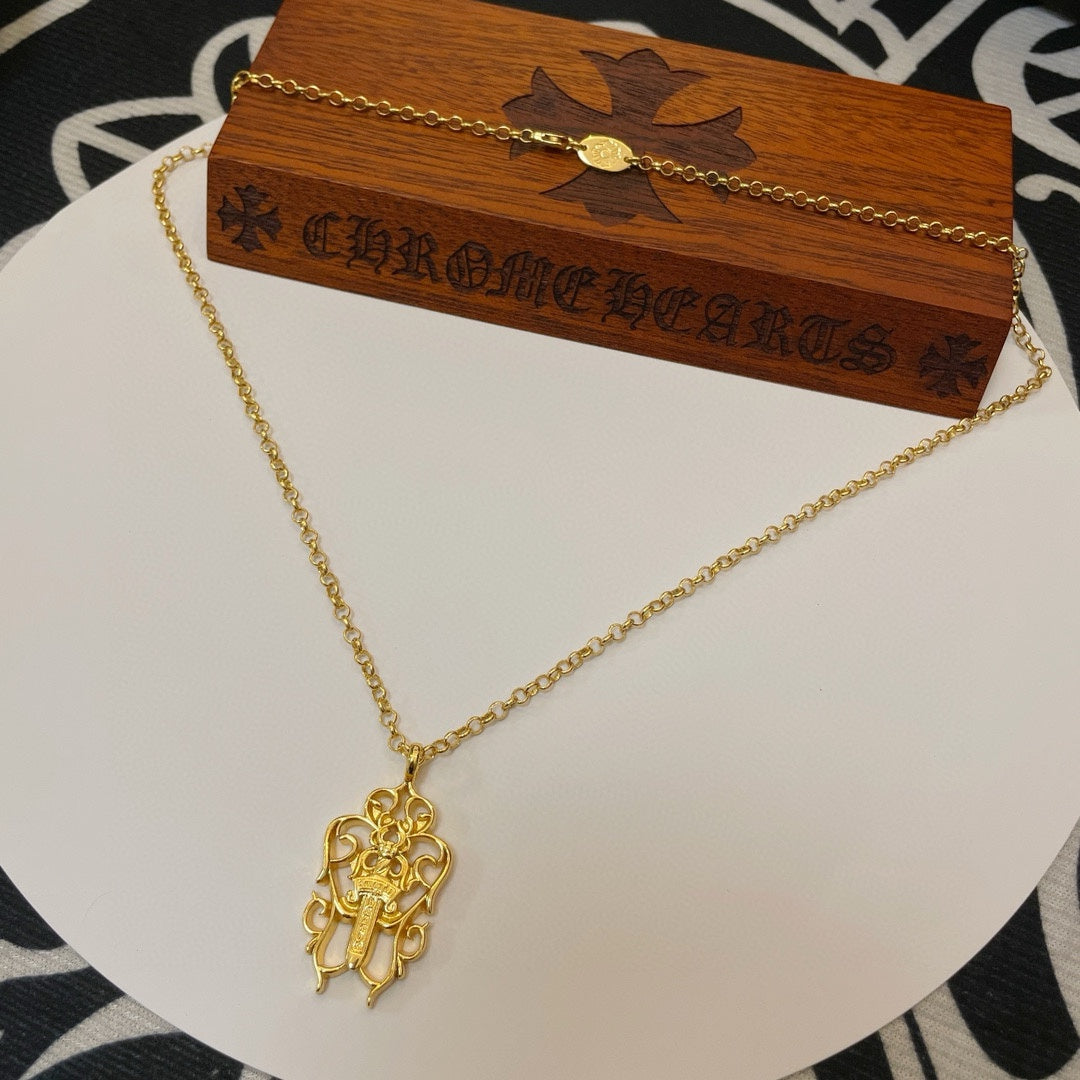 LuxluxHouse Best Quality Accessories Necklace Chrome Hearts