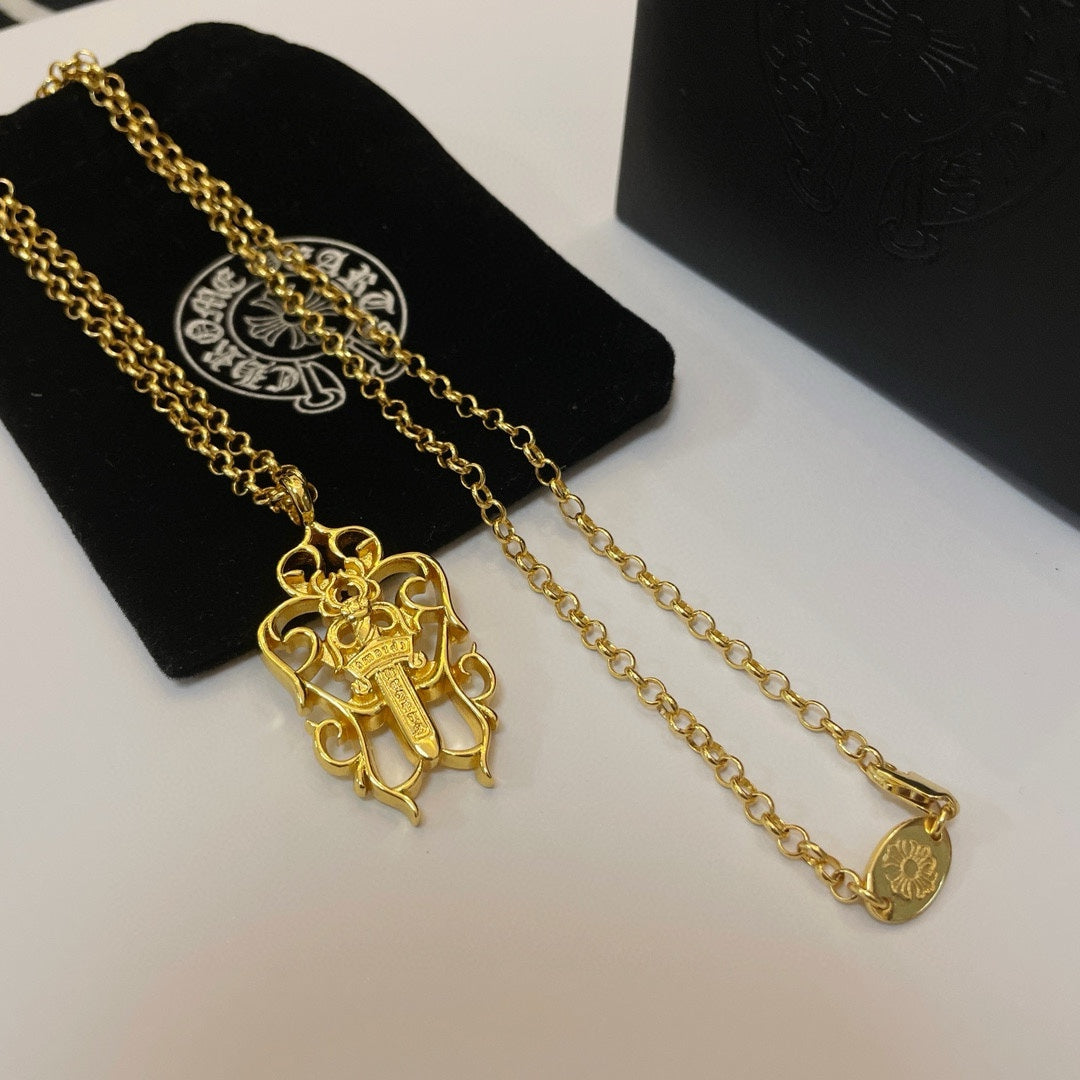 LuxluxHouse Best Quality Accessories Necklace Chrome Hearts