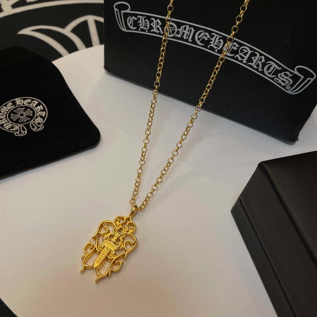 LuxluxHouse Best Quality Accessories Necklace Chrome Hearts