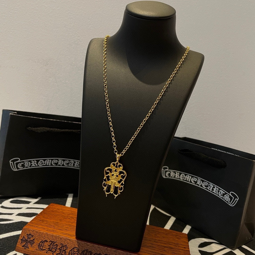 LuxluxHouse Best Quality Accessories Necklace Chrome Hearts