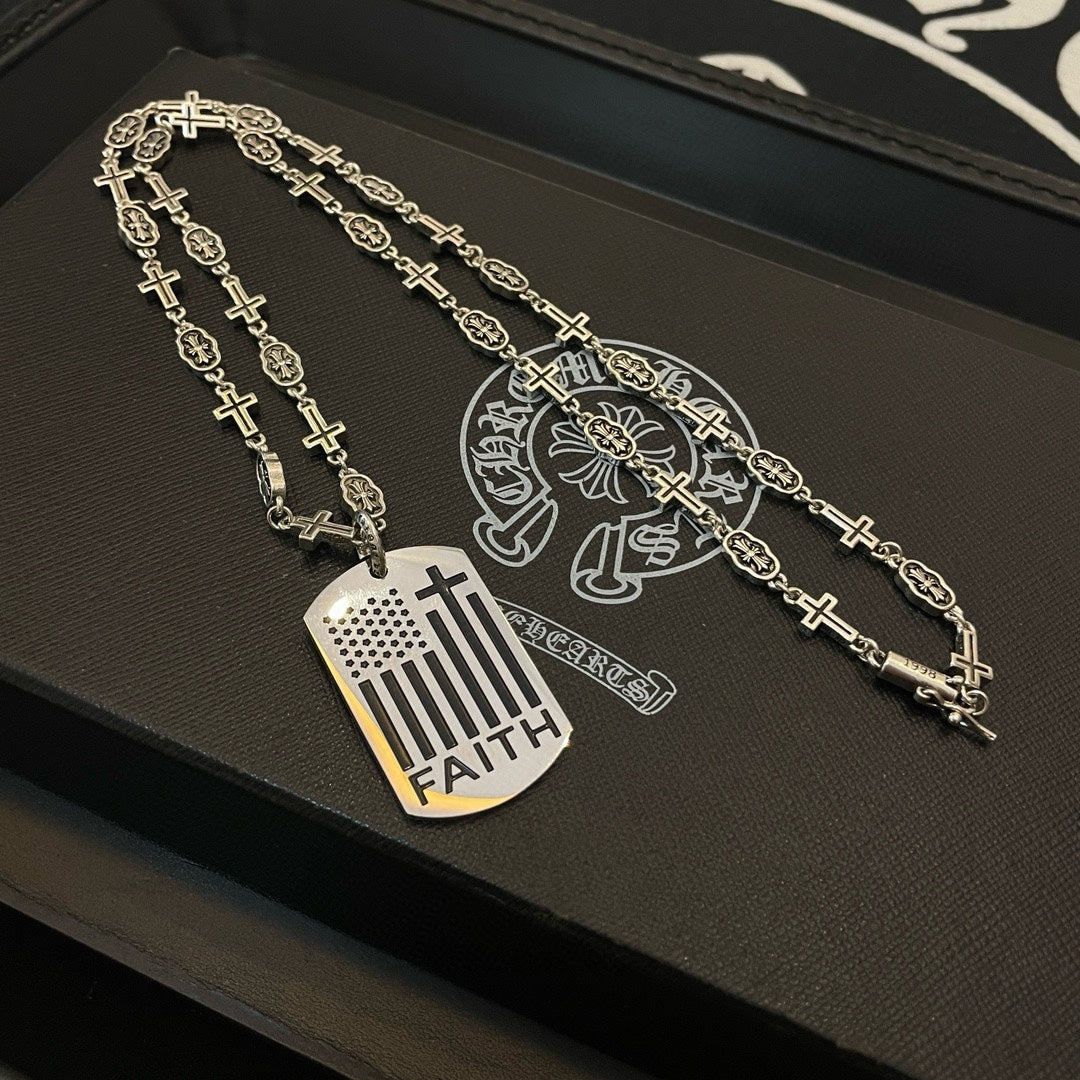 LuxluxHouse Best Quality Accessories Necklace Chrome Hearts