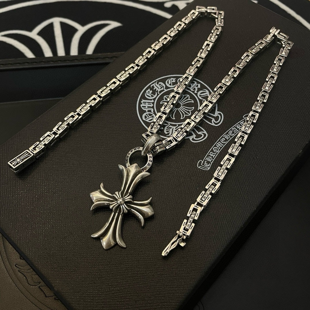 LuxluxHouse Best Quality Accessories Necklace Chrome Hearts