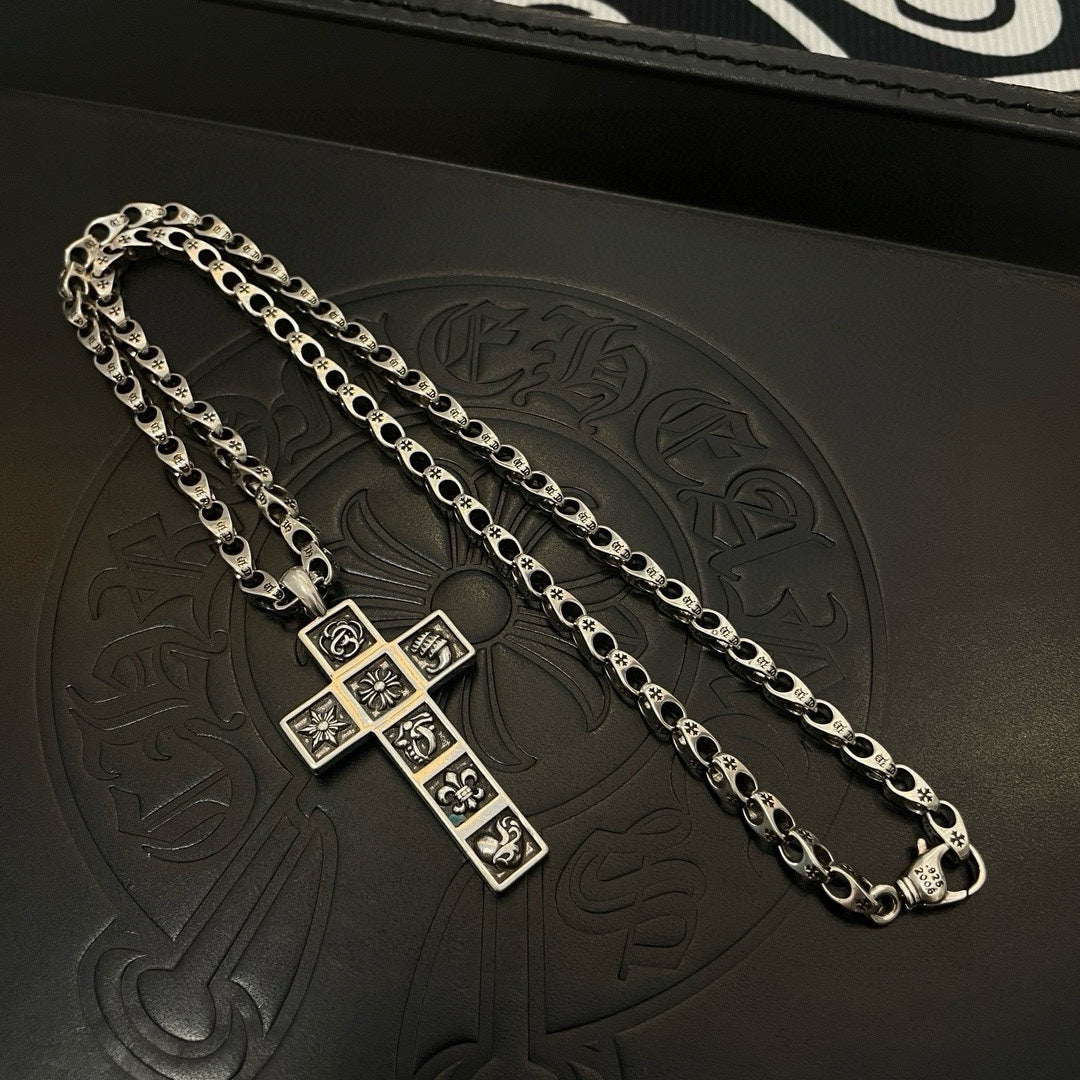 LuxluxHouse Best Quality Accessories Necklace Chrome Hearts