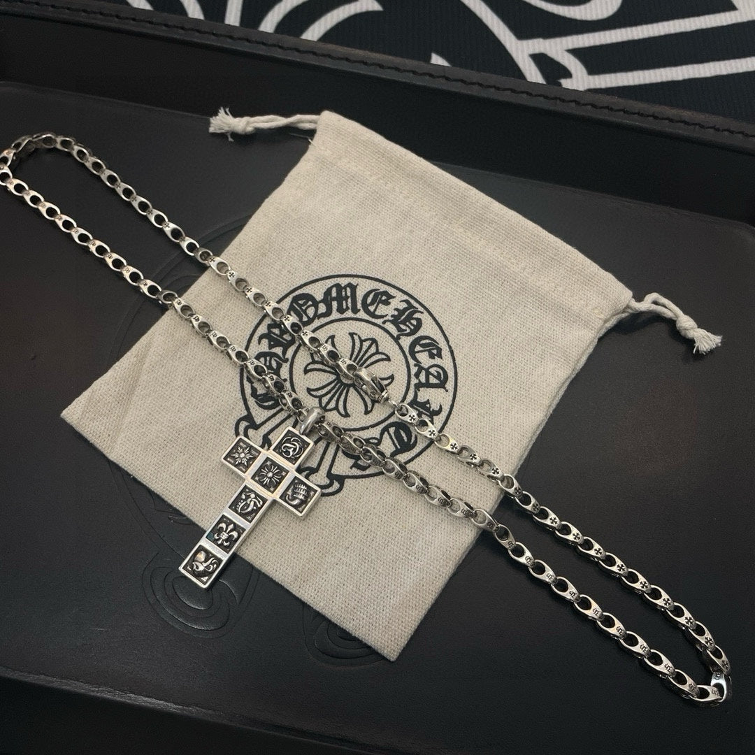 LuxluxHouse Best Quality Accessories Necklace Chrome Hearts