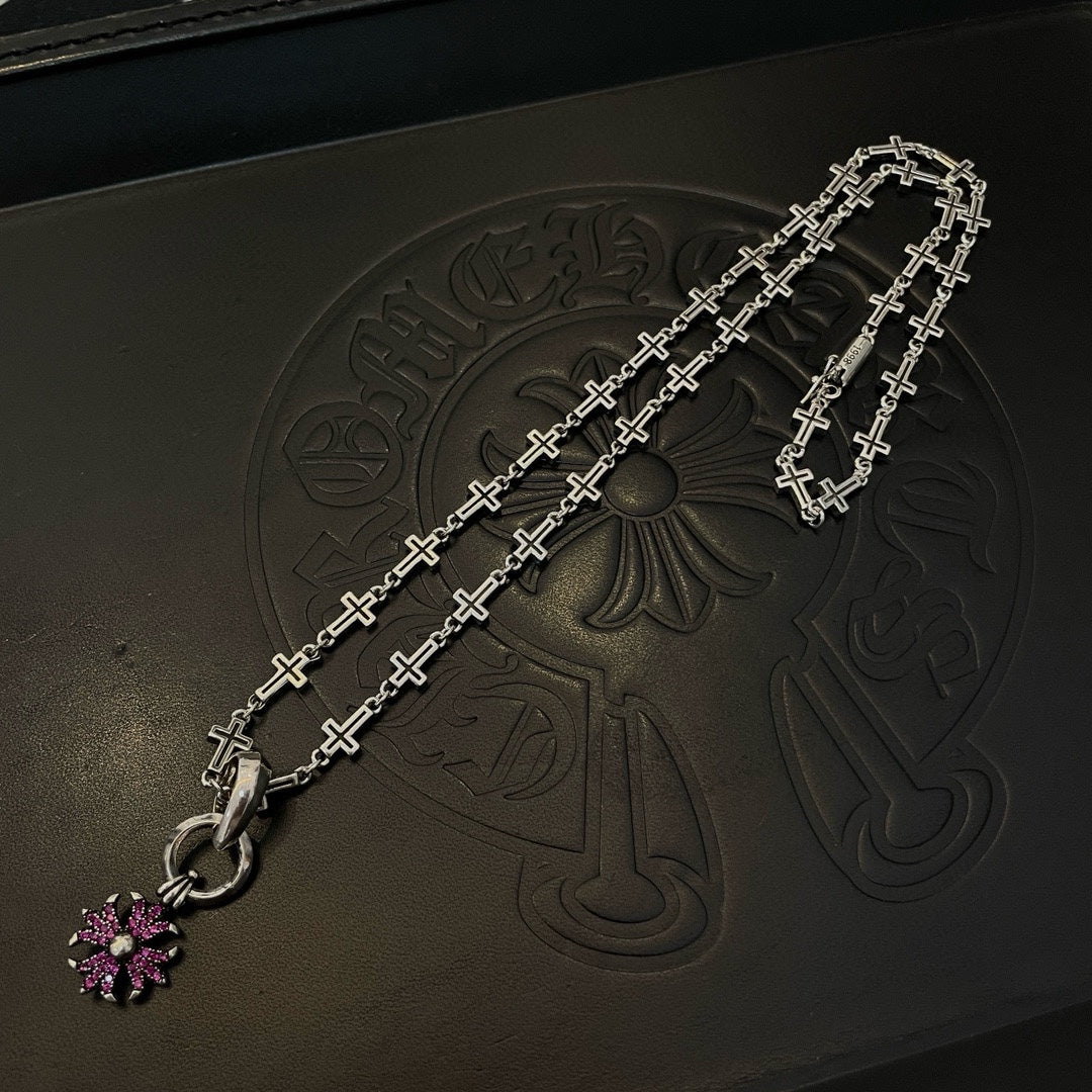 LuxluxHouse Best Quality Accessories Necklace Chrome Hearts