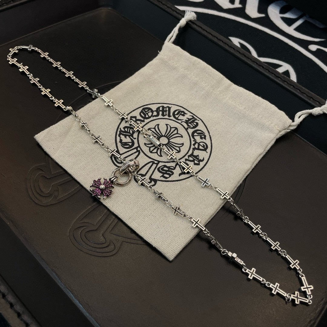 LuxluxHouse Best Quality Accessories Necklace Chrome Hearts