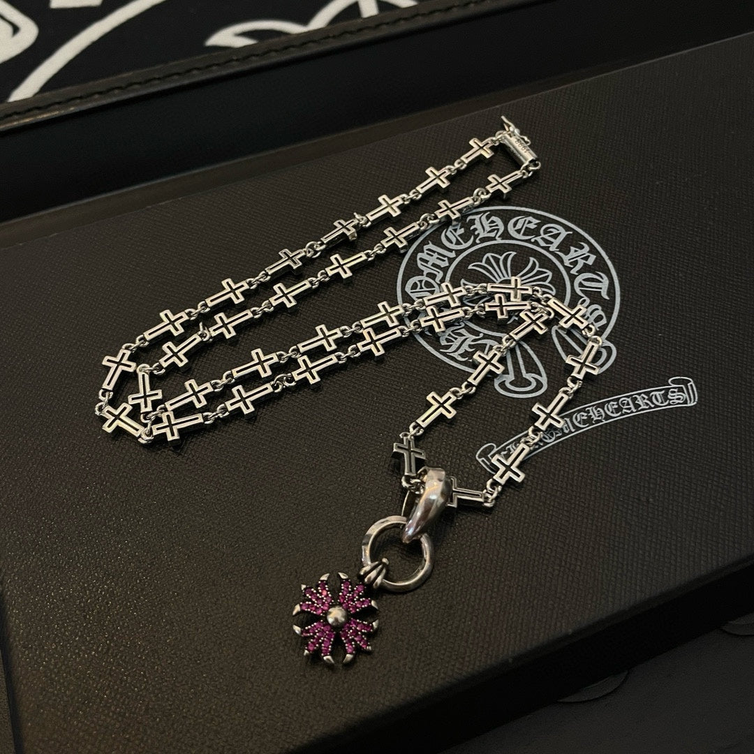 LuxluxHouse Best Quality Accessories Necklace Chrome Hearts