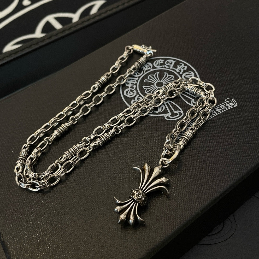 LuxluxHouse Best Quality Accessories Necklace Chrome Hearts
