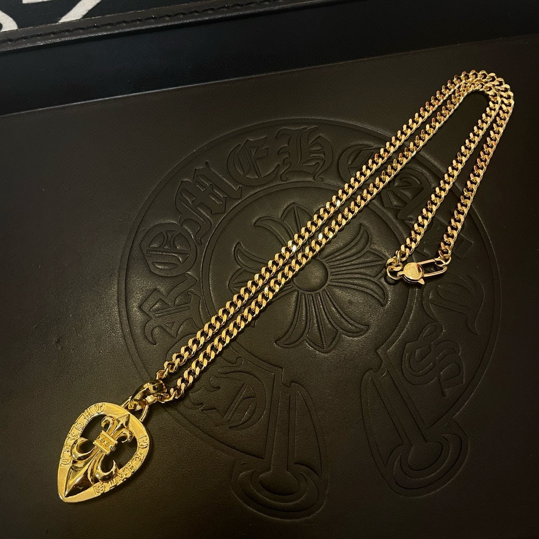 LuxluxHouse Best Quality Accessories Necklace Chrome Hearts