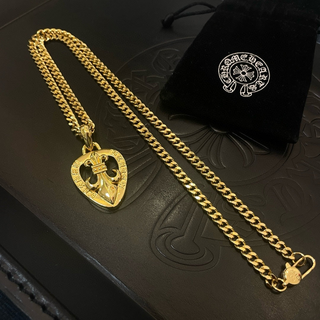 LuxluxHouse Best Quality Accessories Necklace Chrome Hearts