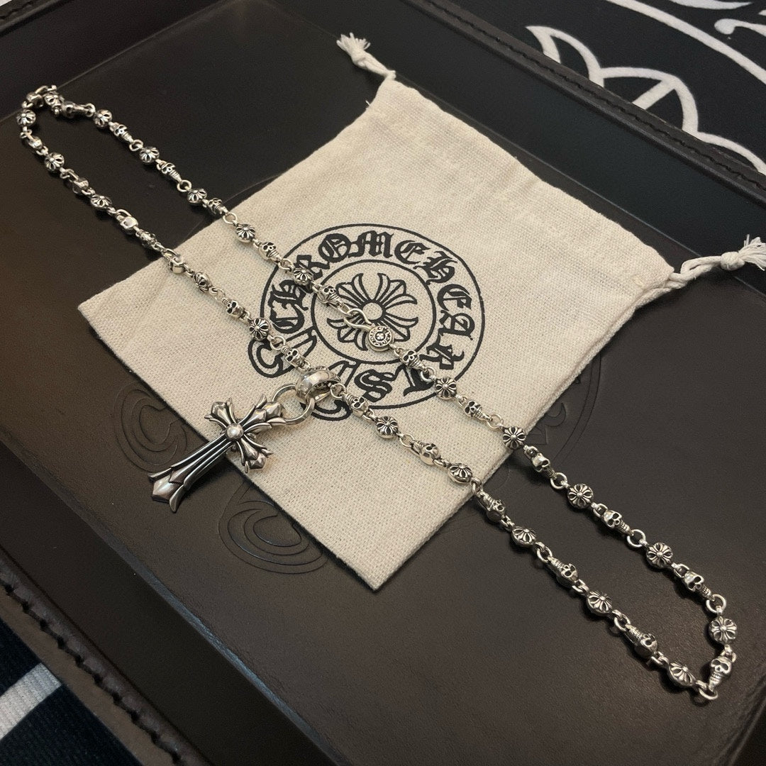 LuxluxHouse Best Quality Accessories Necklace Chrome Hearts