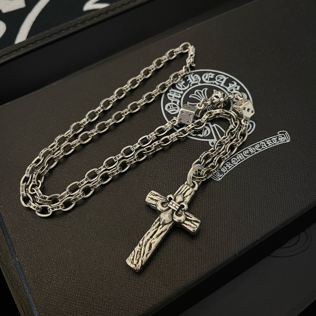 LuxluxHouse Best Quality Accessories Necklace Chrome Hearts