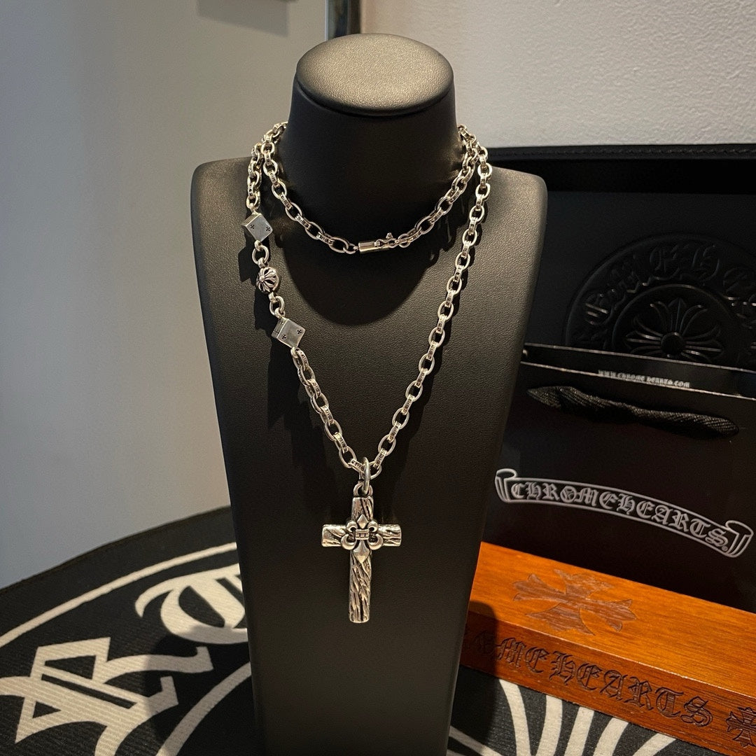 LuxluxHouse Best Quality Accessories Necklace Chrome Hearts