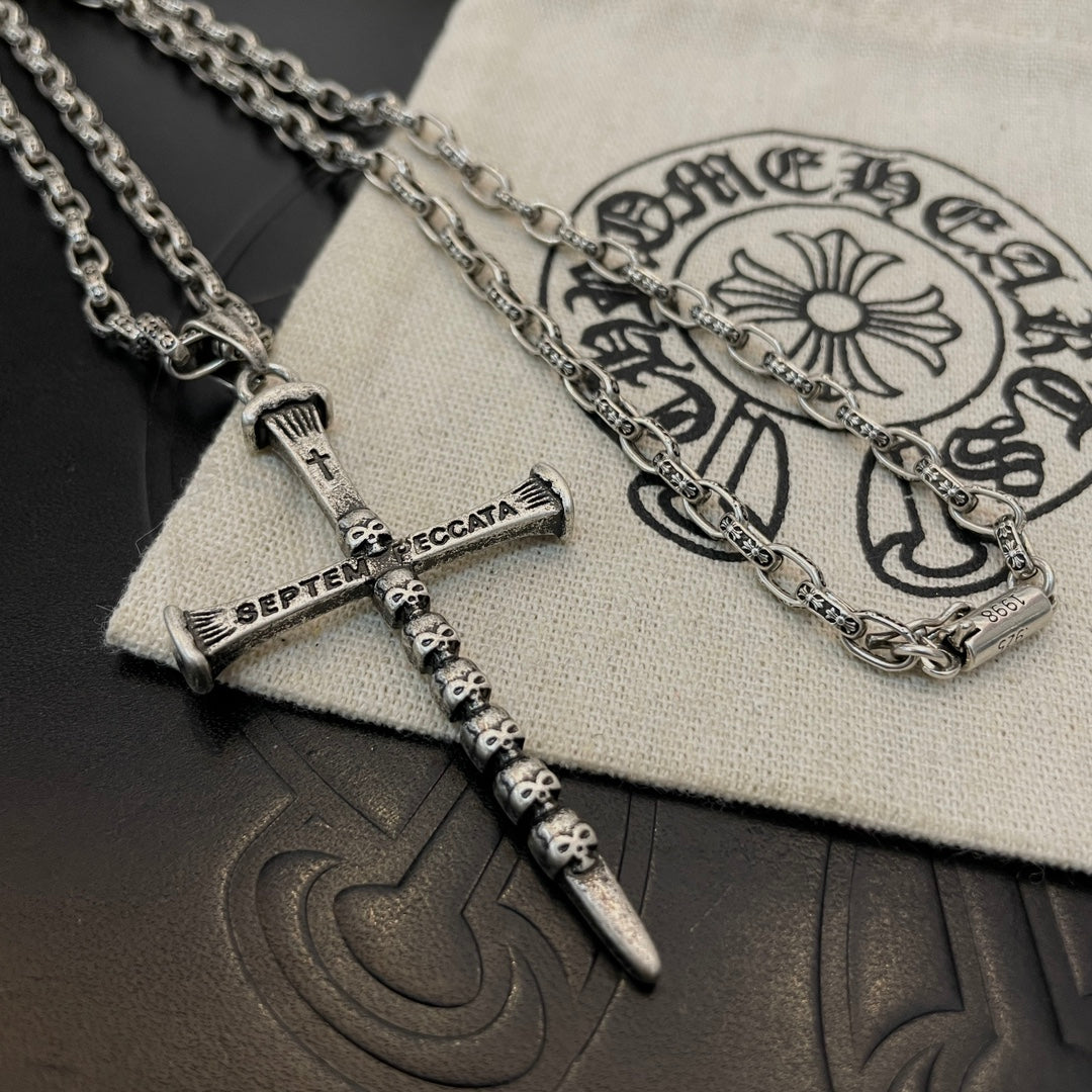 LuxluxHouse Best Quality Accessories Necklace Chrome Hearts