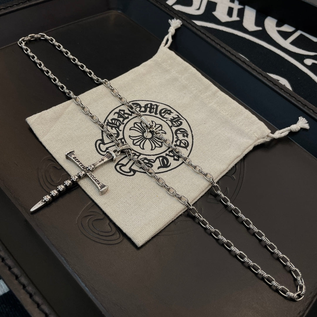 LuxluxHouse Best Quality Accessories Necklace Chrome Hearts