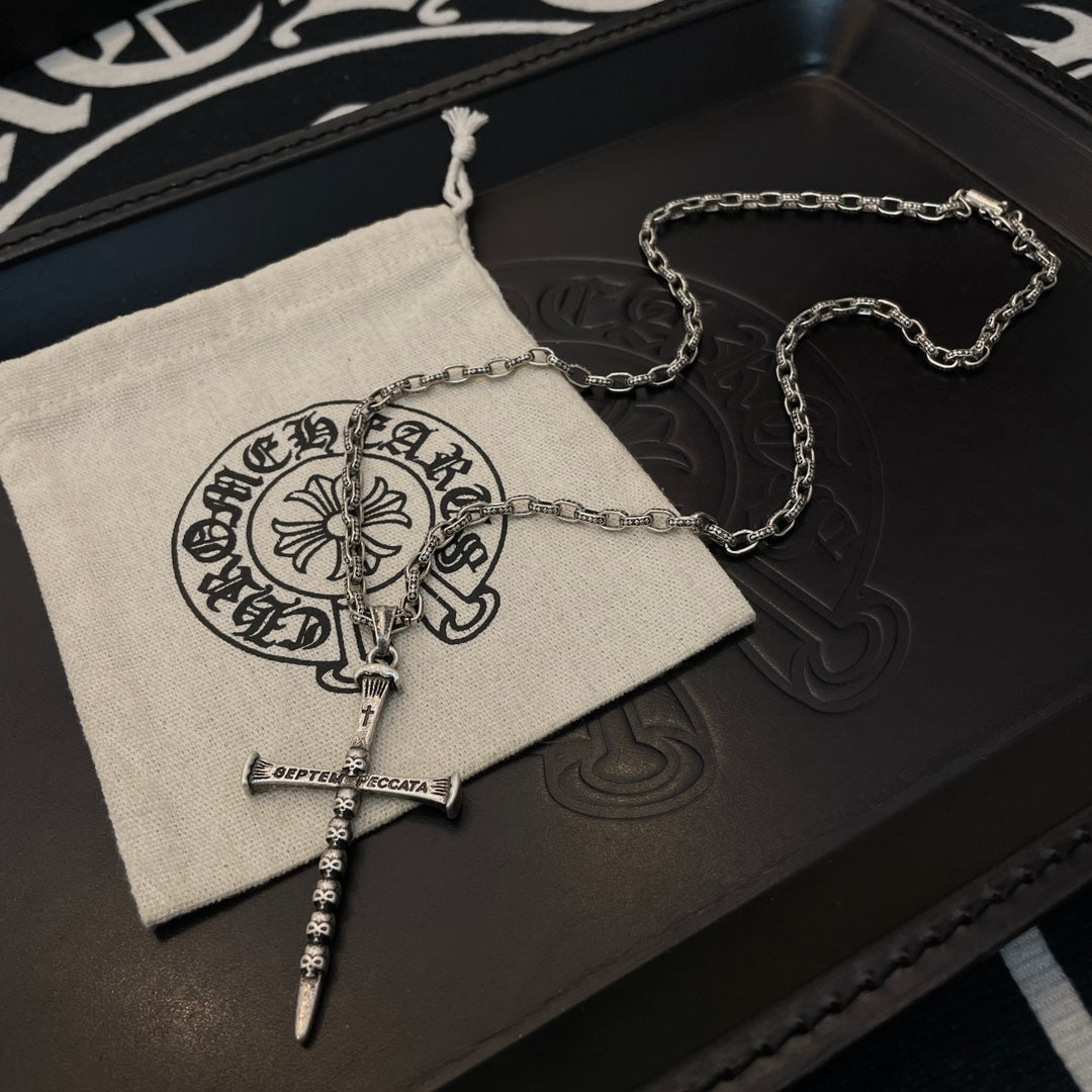 LuxluxHouse Best Quality Accessories Necklace Chrome Hearts