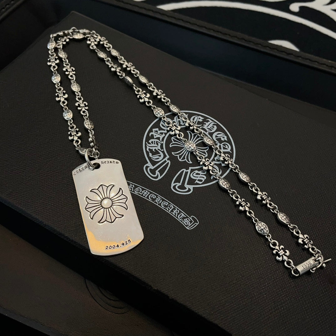LuxluxHouse Best Quality Accessories Necklace Chrome Hearts