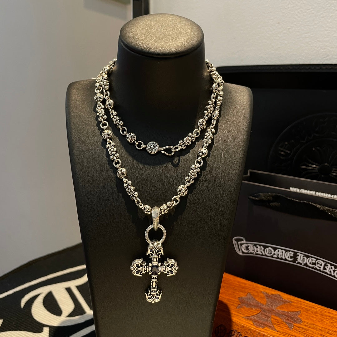 LuxluxHouse Best Quality Accessories Necklace Chrome Hearts