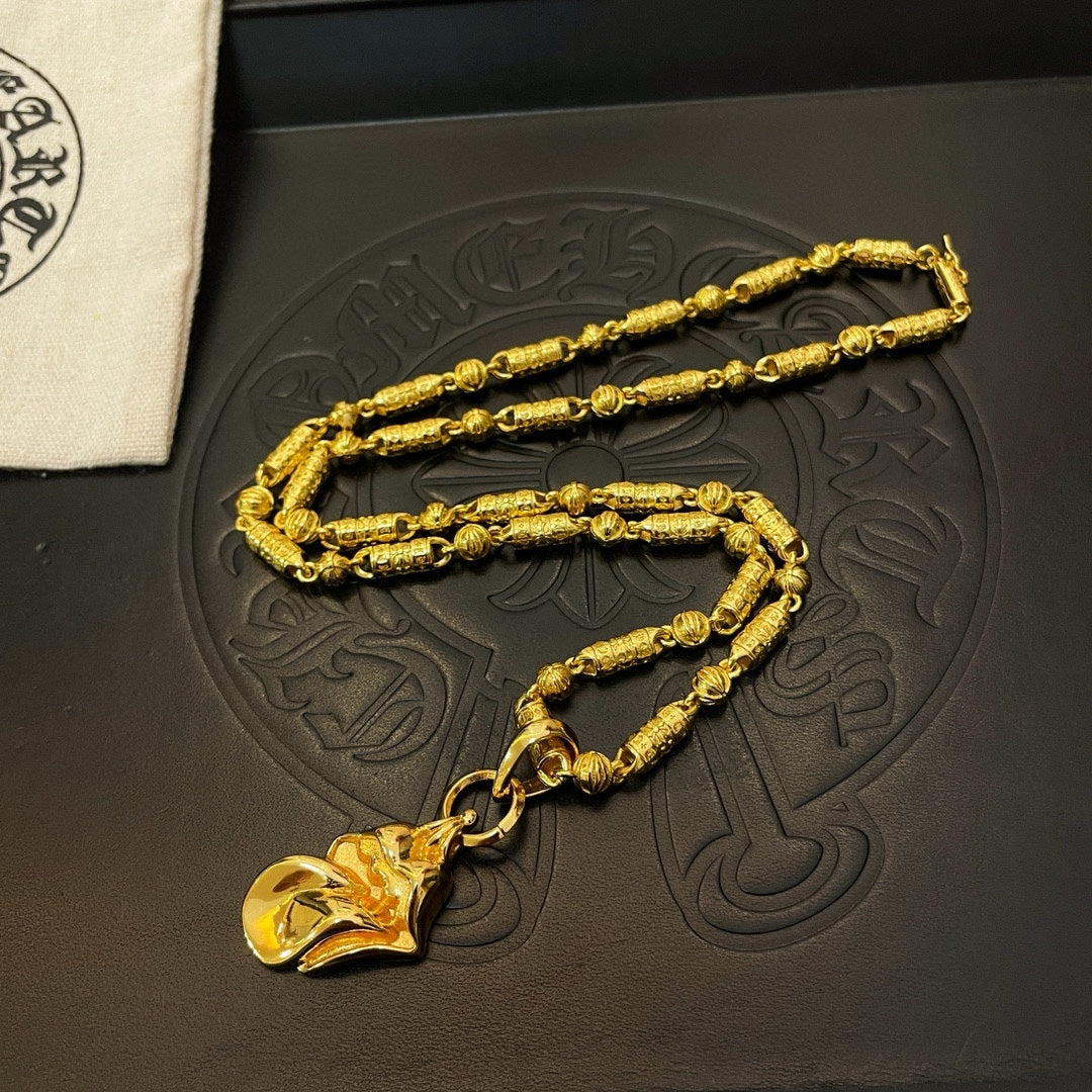LuxluxHouse Best Quality Accessories Necklace Chrome Hearts