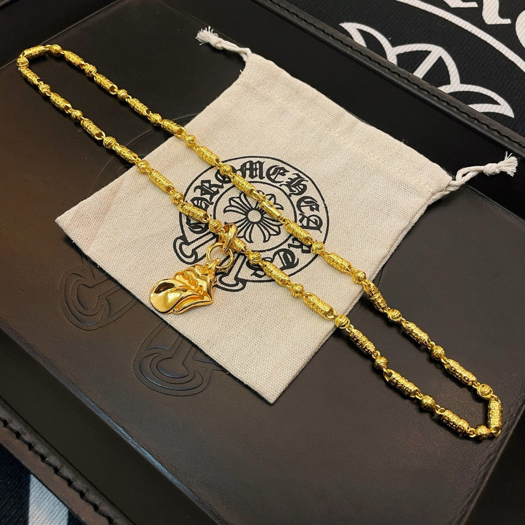 LuxluxHouse Best Quality Accessories Necklace Chrome Hearts