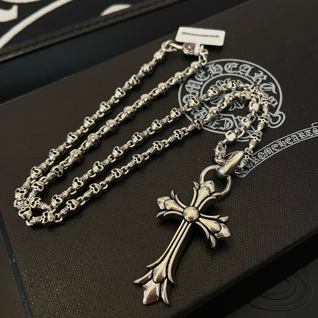 LuxluxHouse Best Quality Accessories Necklace Chrome Hearts