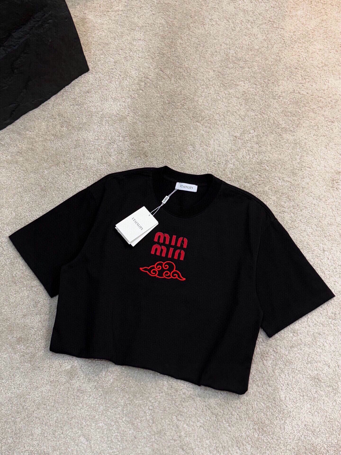 LuxluxHouse Best Quality Clothes Miu Miu T-shirt