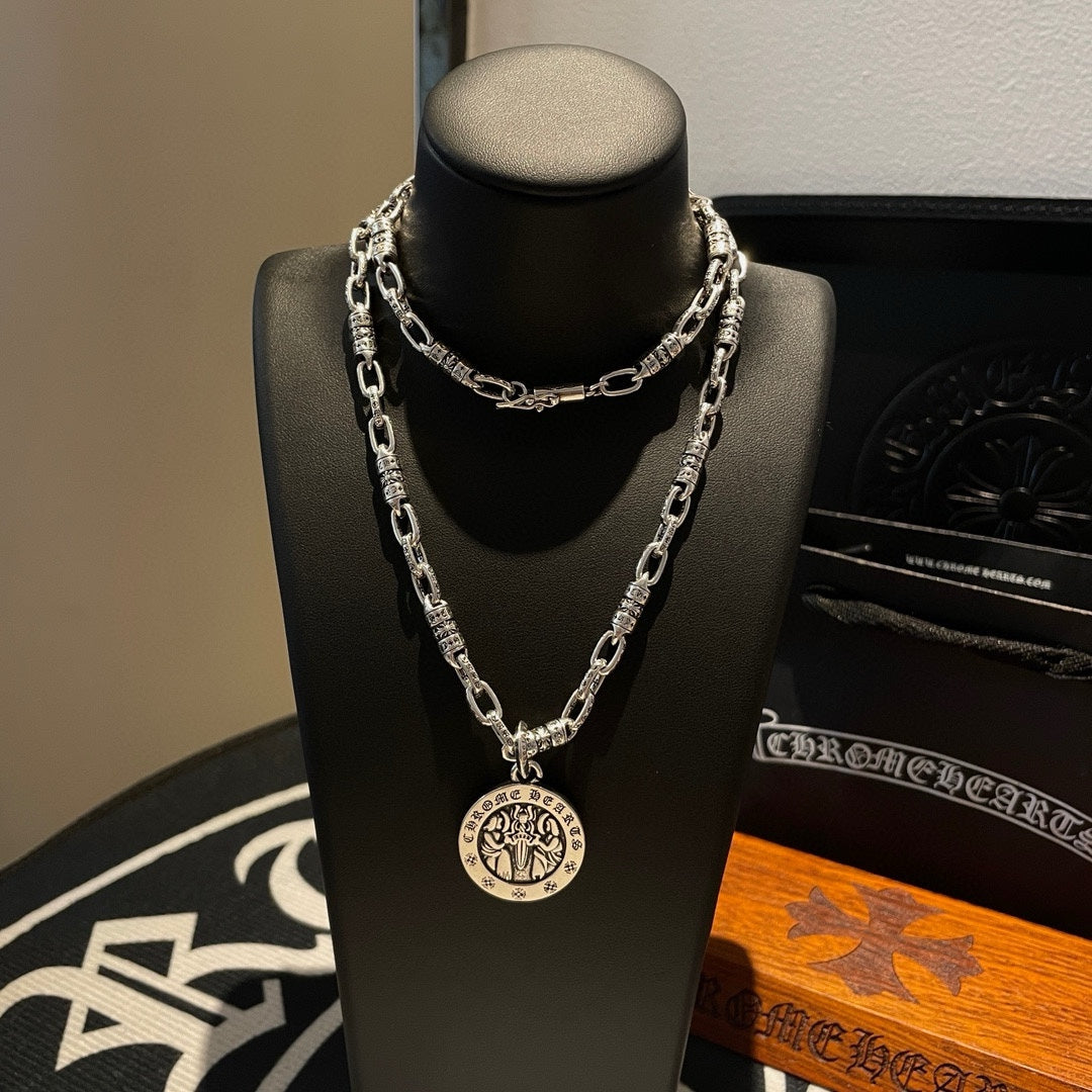 LuxluxHouse Best Quality Accessories Necklace Chrome Hearts