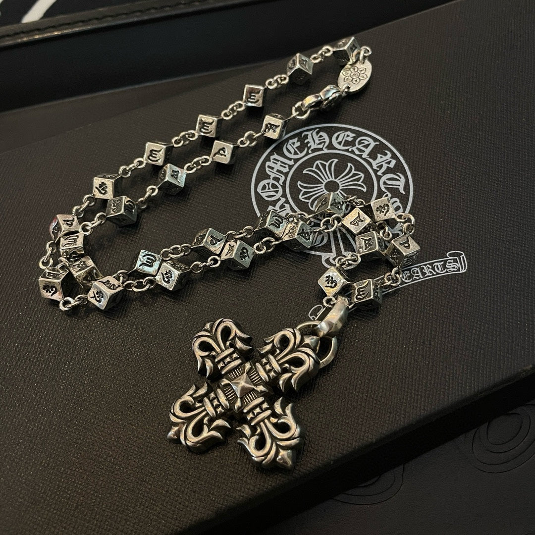 LuxluxHouse Best Quality Accessories Necklace Chrome Hearts