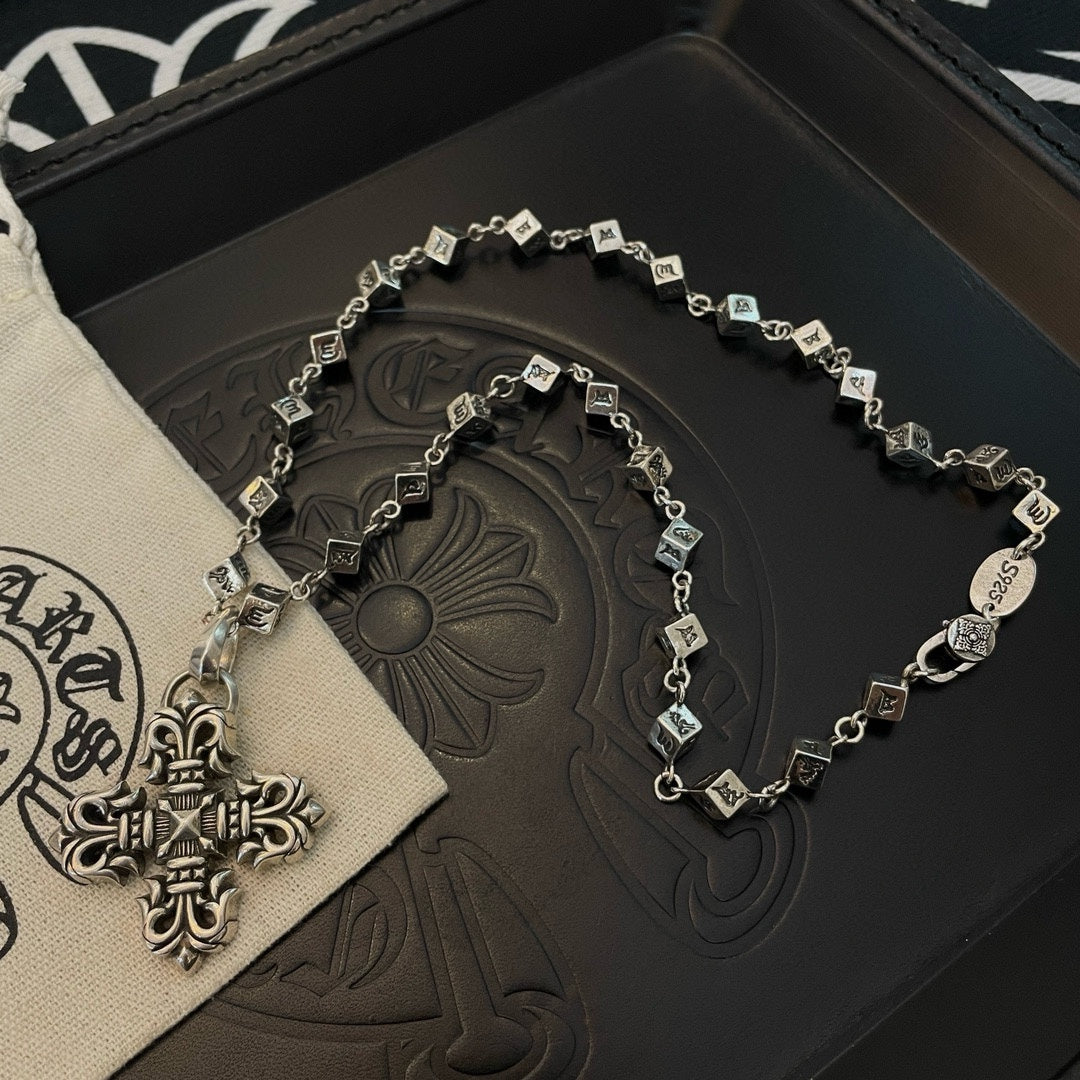 LuxluxHouse Best Quality Accessories Necklace Chrome Hearts