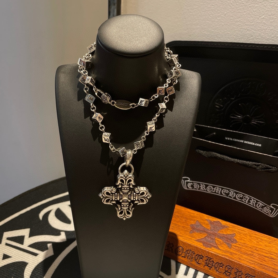 LuxluxHouse Best Quality Accessories Necklace Chrome Hearts