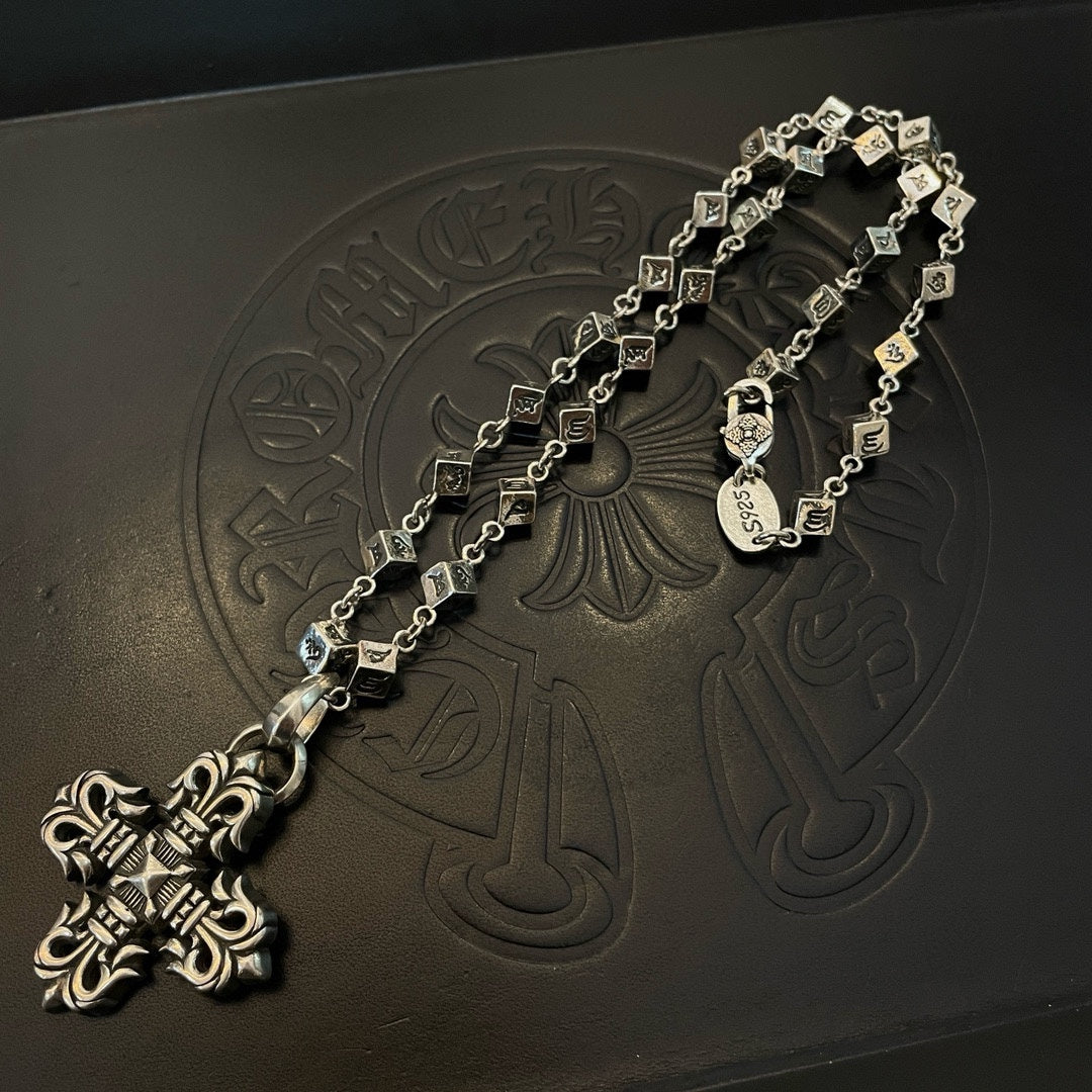 LuxluxHouse Best Quality Accessories Necklace Chrome Hearts