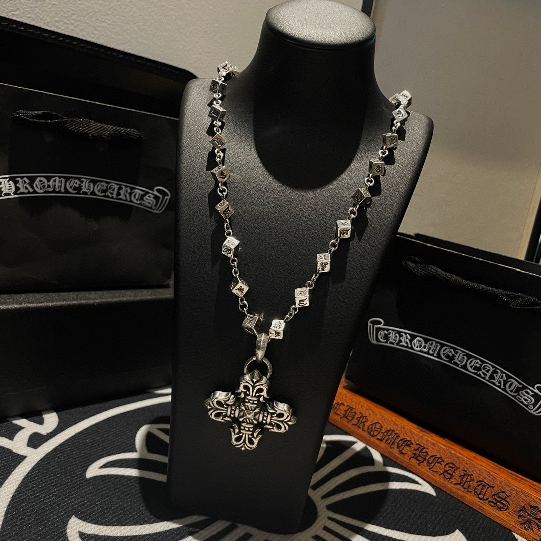 LuxluxHouse Best Quality Accessories Necklace Chrome Hearts