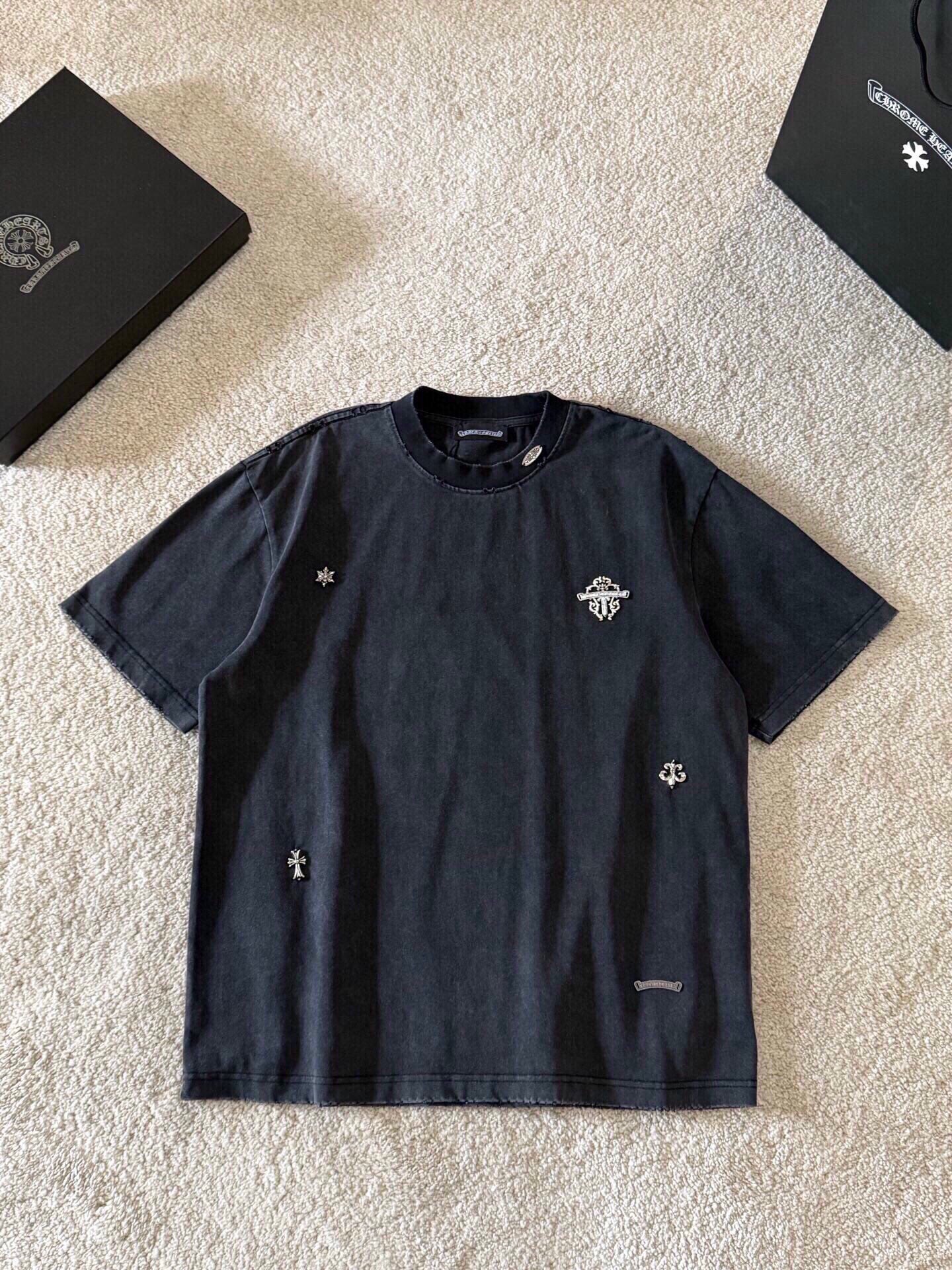 LuxluxHouse Best Quality Clothes Chrome Hearts T-shirt