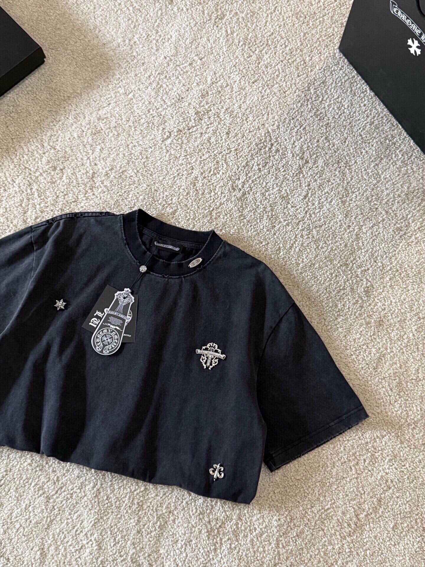 LuxluxHouse Best Quality Clothes Chrome Hearts T-shirt