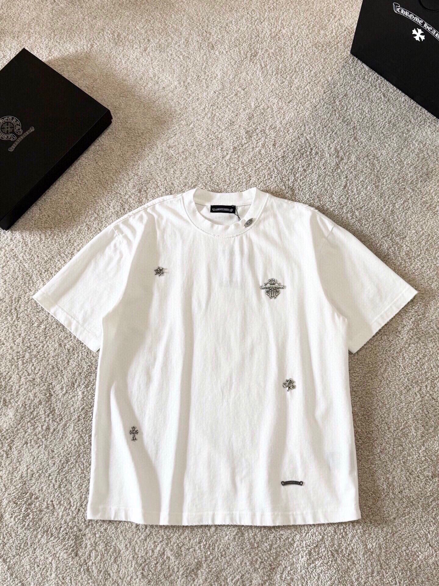 LuxluxHouse Best Quality Clothes Chrome Hearts T-shirt