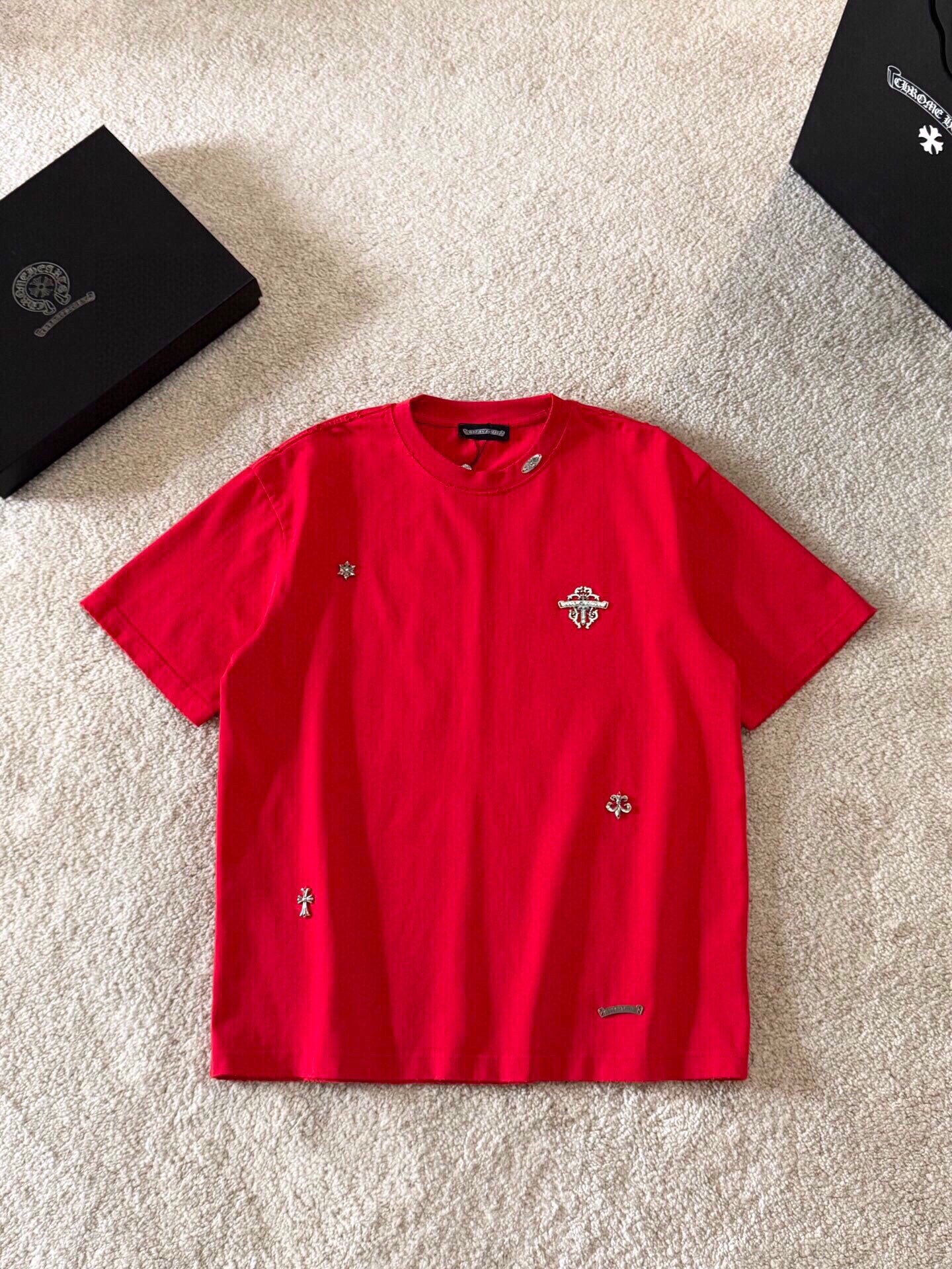 LuxluxHouse Best Quality Clothes Chrome Hearts T-shirt