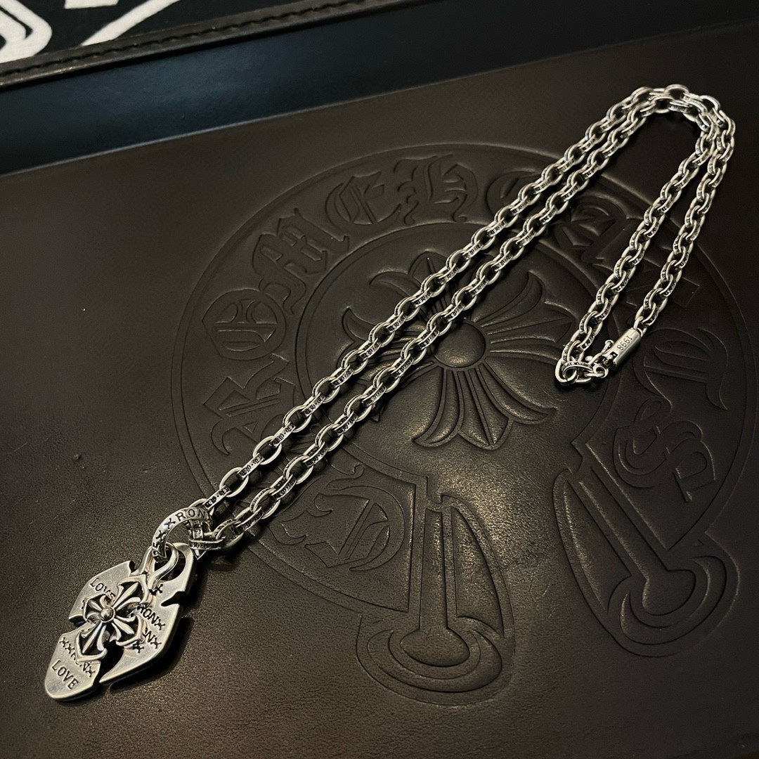 LuxluxHouse Best Quality Accessories Necklace Chrome Hearts