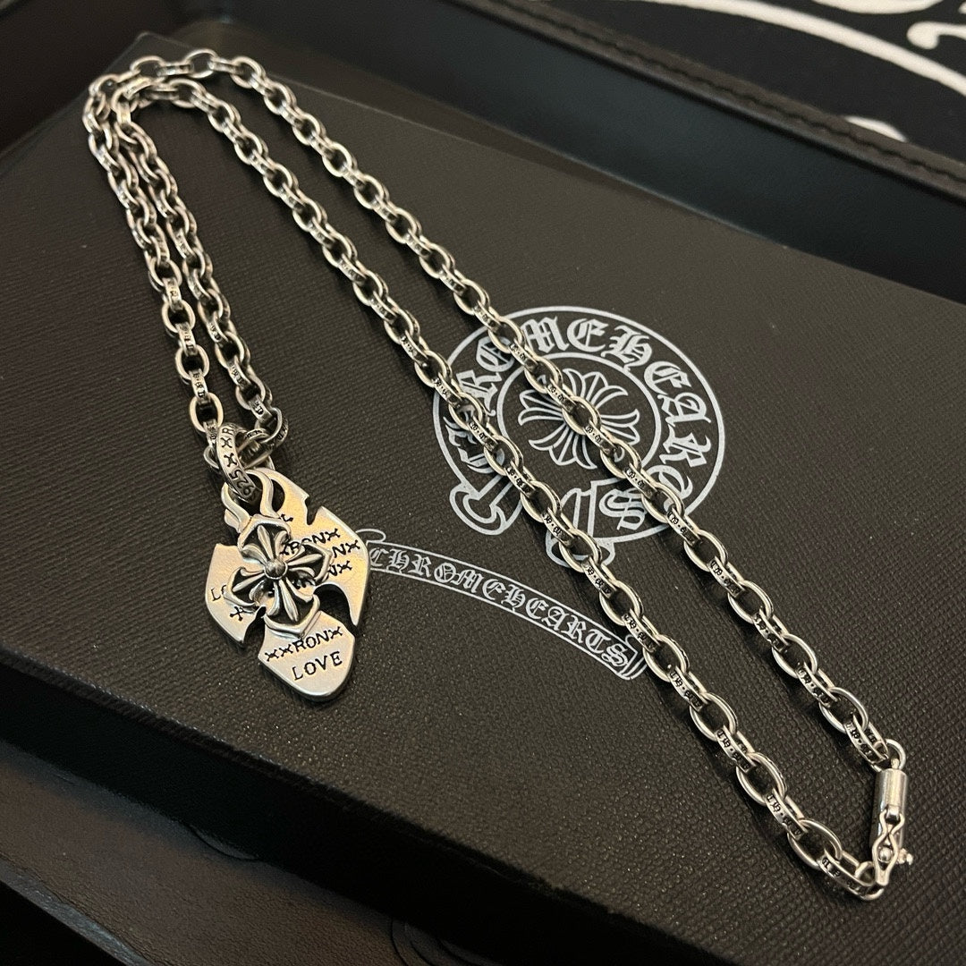LuxluxHouse Best Quality Accessories Necklace Chrome Hearts
