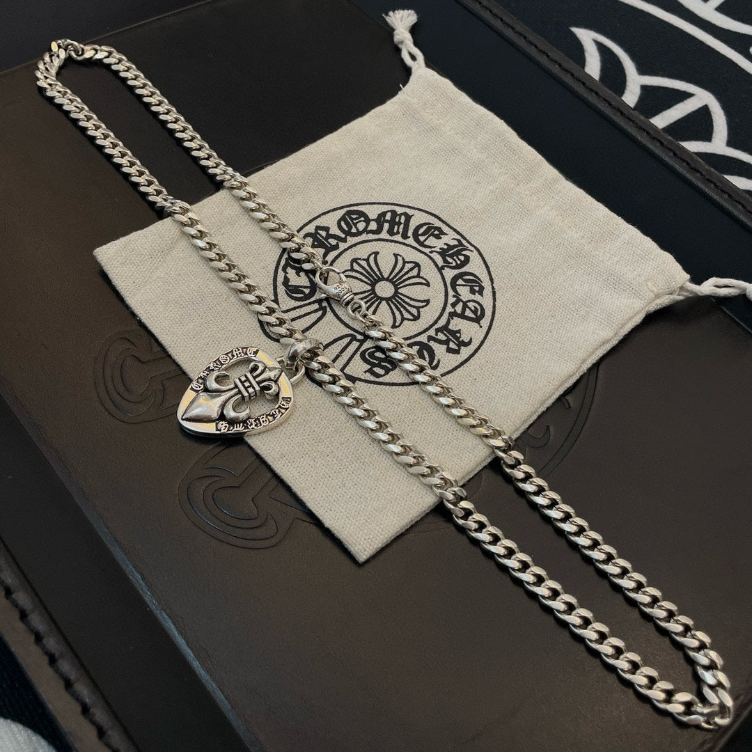 LuxluxHouse Best Quality Accessories Necklace Chrome Hearts