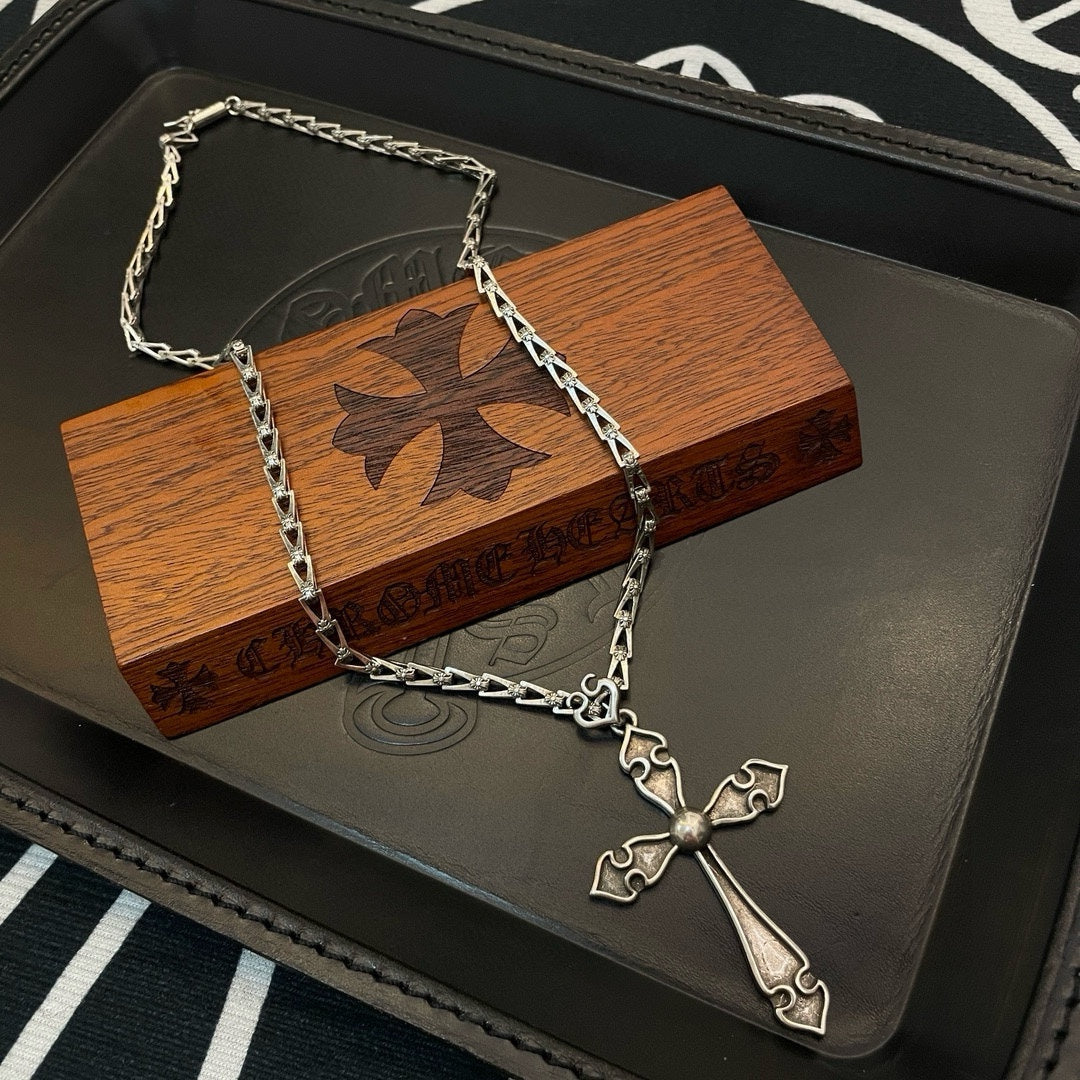 LuxluxHouse Best Quality Accessories Necklace Chrome Hearts