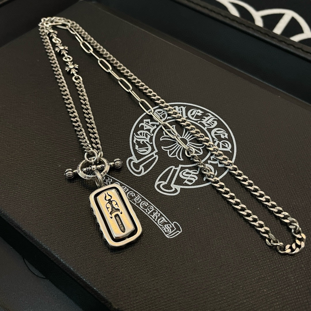 LuxluxHouse Best Quality Accessories Necklace Chrome Hearts